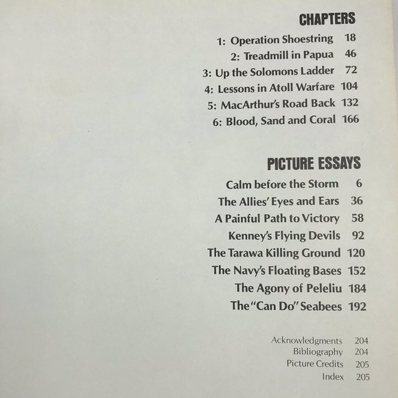 Life Time Books World War 2 Island Fighting Vintage 192 Pages History - Picture 5 of 5